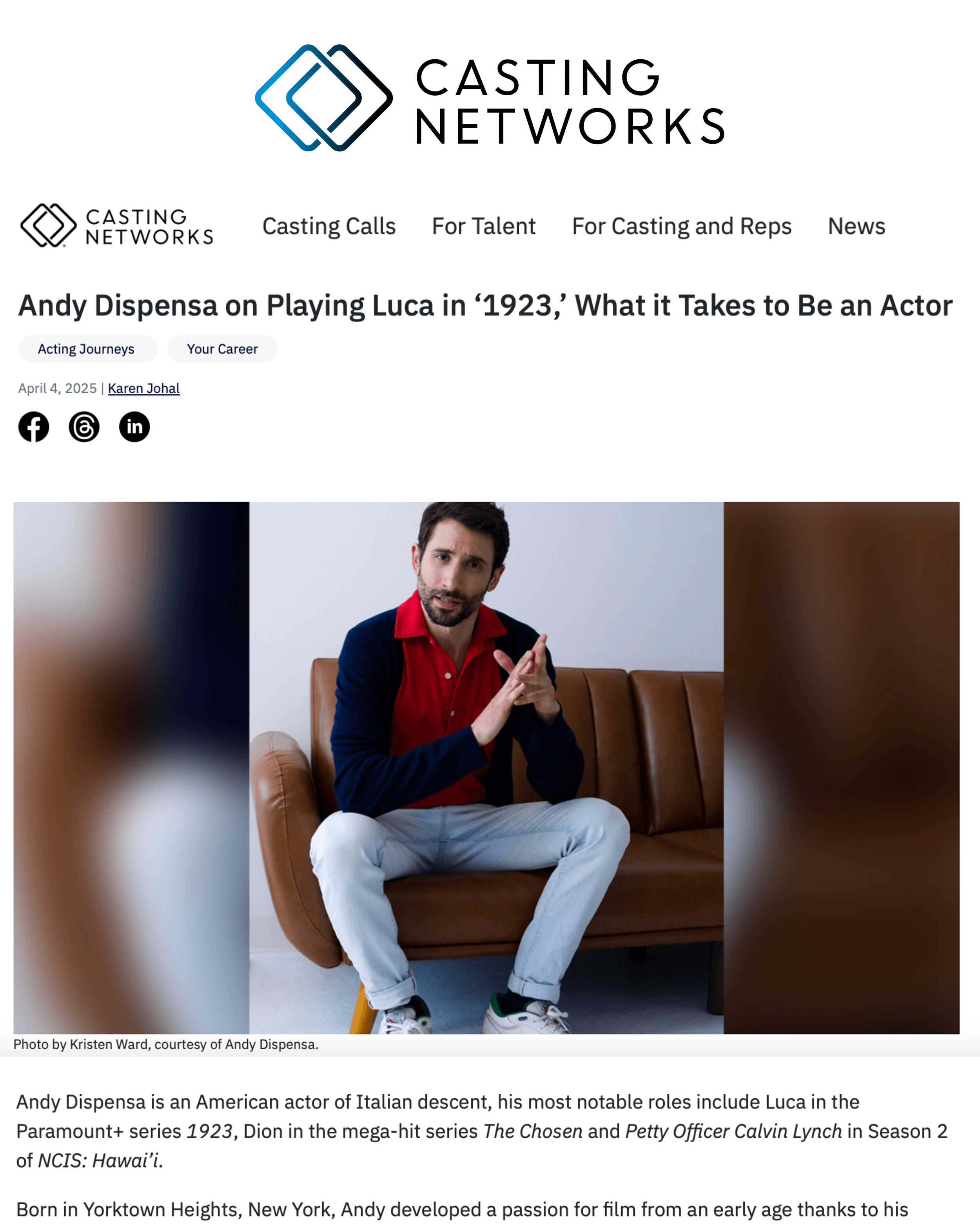 news — Andy Dispensa
